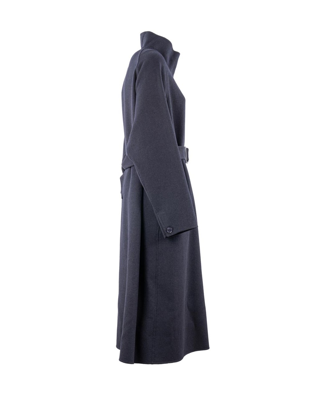 shop EMPORIO ARMANI  Cappotto: Emporio Armani cappotto in misto lana.
Collo alto.
Abbottonatura decentrata.
Maniche lunghe.
Cintura coordinata in vita.
Tasche laterali.
Capo sfoderato.
Composizione: 56% lana vergine, 39% poliestere, 2% viscosa, 2% poliammide, 1% acrilica.
Made in China.. EW001301 AF14263-UB115 number 3916054